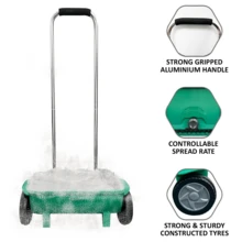 Crystals 12L Lawn & Garden Spreader For Seed, Soil, Fertiliser, Salt And Grit - Spreader - View 4