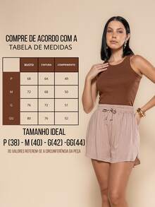 Kit 4 Women's Tank Top Foreign Blogger Premium Stylish Blouse Spring  End Of Year Children's Day - 粉紅色,米色,深綠色和黑色 - 查看 2