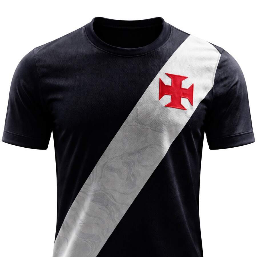 Vasco Home Jersey 2026/27 Supporter Version Men's Black - hiệu trưởng - Xem 1