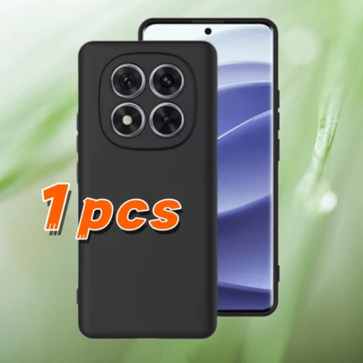 黑色防震手机壳，1个装，兼容Note 14 4G 164 / Note 14 Pro 4G / 14C 4G / POCO C75 4G / A3 Pro / Turbo 4 5G / Note 14 5G / K70 Ultra / A3 4G 及类似型号。手机壳，防震手机壳，防刮手机壳，简约手机壳，纯色手机壳，防刮手机壳，TPU防震手机壳。