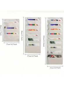1pc Office File Folder, Handheld & Wall-Mountable Document Organizer - Multiple Styles - View 2