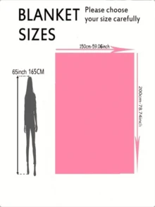 孙女送给奶奶的礼物，奶奶生日毯子礼物，圣诞节，感恩节，母亲节，祖父母节礼物，柔软毯子 - 彩色 - 查看 14