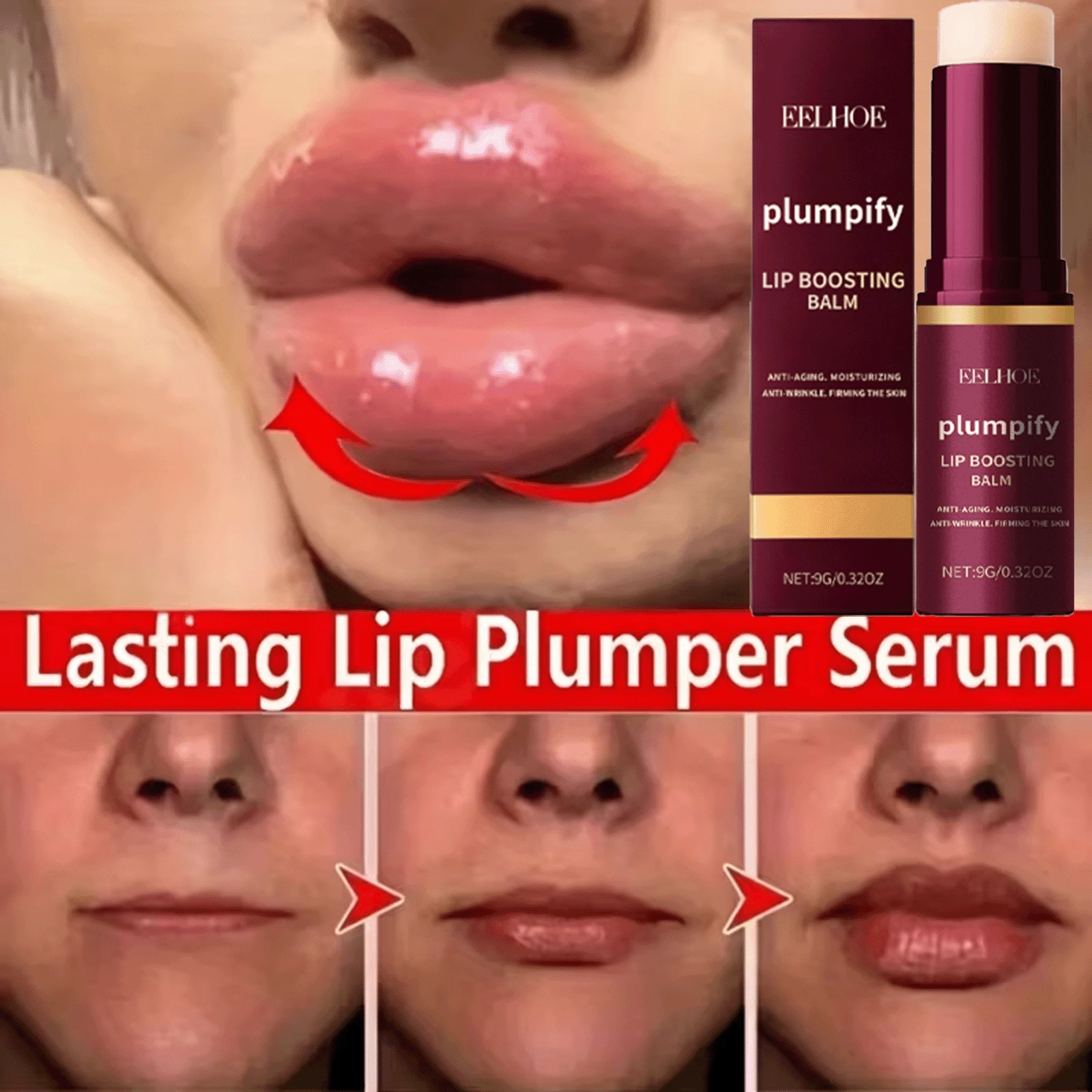 Son dưỡng môi, dưỡng ẩm và làm đầy đặn môi, tạo nên đôi môi căng mọng quyến rũ, phù hợp với mọi loại da, kể cả da nhạy cảm, mang lại đôi môi mềm mại và bóng mượt, sản phẩm chăm sóc sắc đẹp và cá nhân. - Nhiều màu - Xem 1