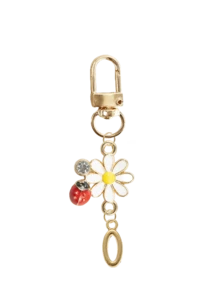 这款个性化花卉字母钥匙扣,以金色字母吊坠搭配创意雏菊图案和瓢虫元素,采用Y2K风格设计,是春夏旅行的必备单品。这款精致优雅的个性化礼物,是生日、宴会、派对和其他场合的理想之选。 - 彩色 - 查看 14