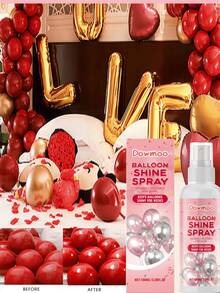 DOWMOO 100毫升气球光泽喷雾，可提升气球的氛围，效果持久，打造质感十足的高光泽喷雾。这款高光泽气球喷雾能持久提升气球的光泽度。（新旧款随机发货） - 100ml - 查看 2