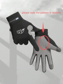 1双新款时尚冰丝手套，男士轻便户外骑行钓鱼划船全指防滑防紫外线手套 - 手套 - 查看 18