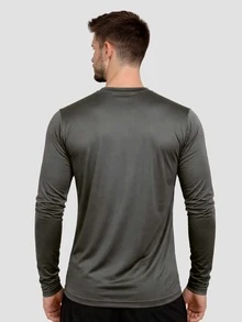 Áo thun thể thao nam Boyfriend Style & Áo ba lỗ - Xám - Xem 2