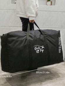 1个可折叠旅行包，男女通用收纳袋，便携手提包，大容量行李包，飞机图案，多功能旅行配件，行李袋，搬家袋，牛津布材质，打包袋，搬家收纳袋，适用于宿舍、出租房、学校宿舍，防潮防尘，可收纳衣物和床上用品，返校用品包，文具包，旅行包，健身包，登机包，周末旅行包，轻便，适合户外度假，夏季旅行必备 - 彩色 - 查看 10