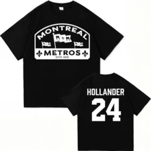 Fashion TV Heated Rivalry Ilya Rozanov 81 T-Shirt 24 Hollander Montreal Voyageurs Club T-Shirt High Quality T-Shirts Unisex - Black 3 - View 1