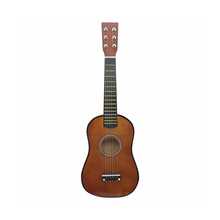 Mini Acoustic Children's Guitar With Steel Strings For Beginners - 鏽棕色 - 查看 3
