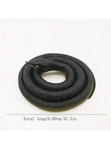 Toy Snake, Realistic Soft Rubber Fake Snake, Animal Model Prank Prop - Party Favor - Multicolor - View 4