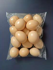 Plastic Simulated Hen Laying Egg Model | Non-Toy Hollow Design, Fully Enclosed Protection, Specially Designed To Guide Chicks Laying Eggs, Accessory - Multicolor - View 3