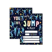 12pcs Customizable Birthday Invitation Cards, Multiple Themes Available, High-Quality Invitations Suitable For Birthday Parties, Celebrations, Disco And Glitter Themed Events - Multicolor - View 15