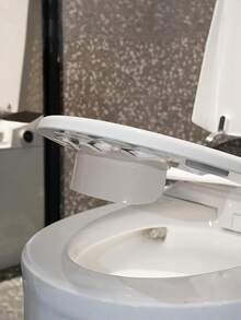 1个马桶座圈，防尿挡板，儿童如厕训练防止尿液飞溅 - 白色 - 查看 4