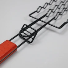 Iron Multi-Functional Barbecue Tool, Ham And Sausage Barbecue Net Clip, Outdoor Camping Barbecue Anti-Scalding Clip - A - View 2