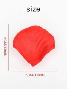 100pcs Multi-Color Artificial Rose Petals - Essential For Weddings! Beautiful Romantic Design, Made Of High-Quality Soft Non-Woven Fabric, Realistic 3D, Wrinkle-Resistant And Long-Lasting - View 2