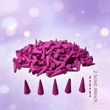 48pcs/96pcs/197pcs Cherry Scented Incense Cones, Suitable For Home, Bedroom, Yoga, Office Fragrance Aromatherapy - Cherry-scented Tower Cone - View 3