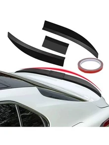 Universal Adjustable Ducktail Spoiler, Sport Adjustable ABS Trunk Spoiler, DIY Car Modification Accessories, Suitable For Small Cars - A - View 12