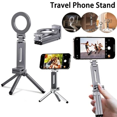 Giá đỡ điện thoại từ tính có thể điều chỉnh, xoay 360°, chân đế điện thoại từ tính MagSafe, giá đỡ điện thoại tam giác di động, quà tặng mùa xuân, sinh nhật.
