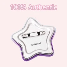 Alien Stage Caja ciega de insignia con forma especial de la serie de conejos del escenario alienígena, autorizados oficialmente. Coleccionables periféricos del anime ALNST, adecuados para decorar mochilas. - Multicolor - Ver 5