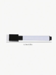 Whiteboard Markers - 1 - 20pcs Magnetic Dry Erase Pens With Eraser Cap - Fine Tip Whiteboard Markers R - Convenient And Fast To Use - Ideal For School And Office (Black), Back To School - Rectangle - View 9