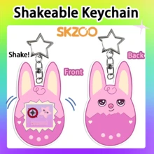 /SKZoo/K-POP/STAY/SKZ 钥匙扣，粉丝周边商品，摇摇乐挂件钥匙扣，卡通可爱动物钥匙扣，收藏品，生日礼物 - 彩色 - 查看 8