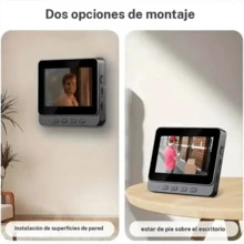 Mirillas de puerta - Negro - Ver 8