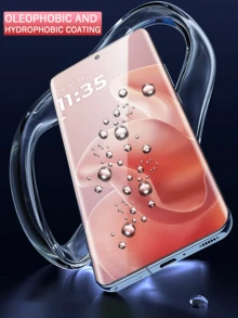 4 piezas de protector de pantalla de vidrio templado de alta definición a prueba de golpes para Moto, con cobertura completa, protección, instalación fácil, resistencia a los arañazos diarios, durable, fácil de limpiar, alta claridad, diseño sin burbujas, regalo de primavera - transparente - Ver 3