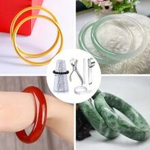 Bracelet & Bangle Jewelry Making Tool Kit, Adjustable Bracelet Mandrel, Plastic Wrist Shaper, Bracelet Bending Tool & Plier, Bangle Blank, Suitable For Jewelry Crafting, Designed For Jewelry Design - Multicolor - View 10
