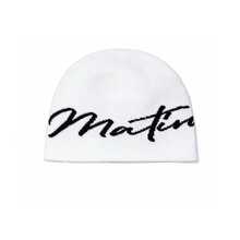 1pc Knitted Hat, Jacquard Fashionable Versatile Beanie, Warm Winter Hat, European And American - English - View 3