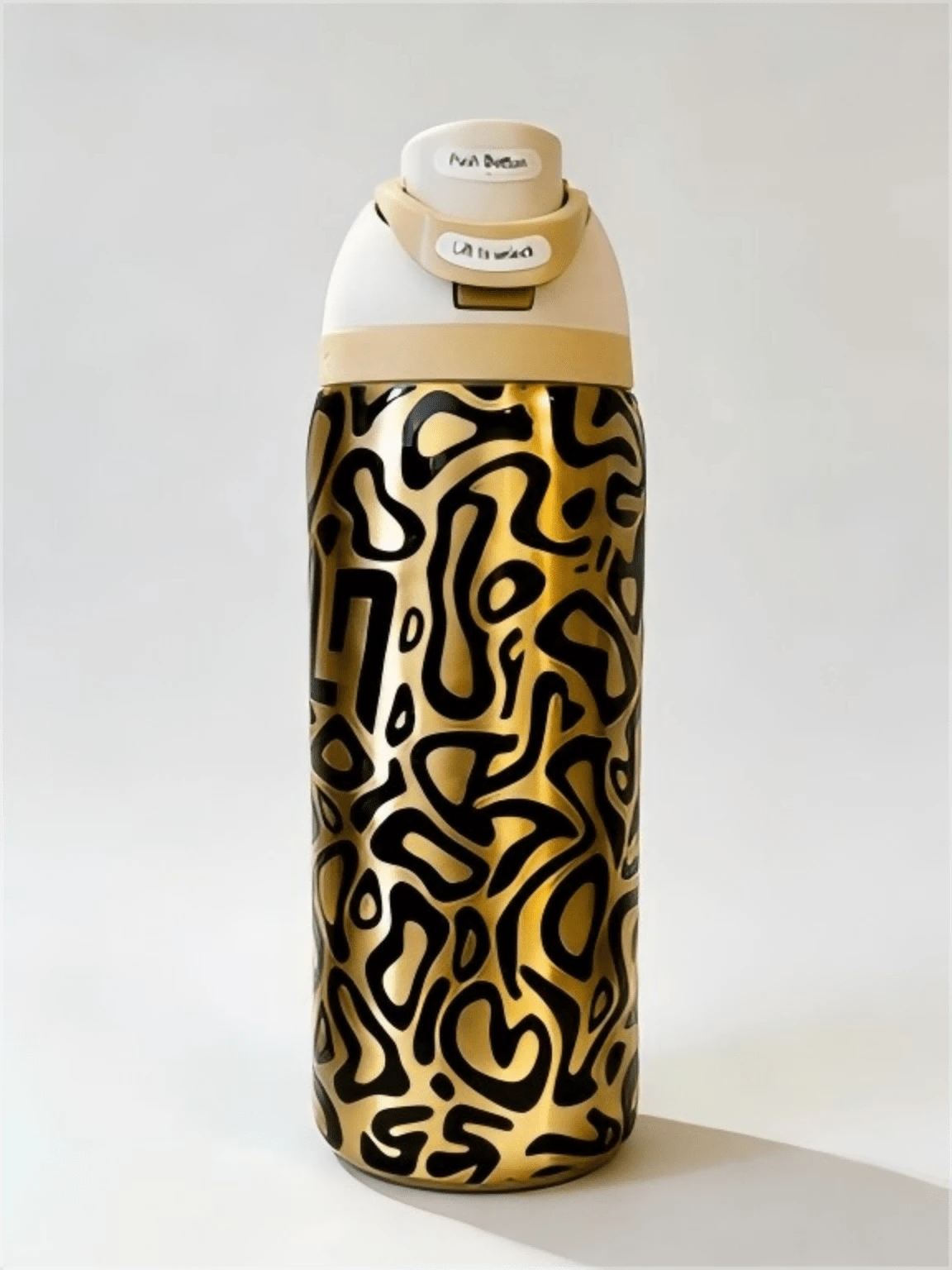32OzCalando Golden Labyrinth  When Art Is Combined With Water Retention Properties, Both The Appearance And Functionality Are Truly Remarkable.  When Art Is Combined With Insulation Properties, Both The Appearance And Functionality Are Equally Impressive. - 金色 - 查看 1