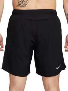 Nike Dri-FIT Challenger 字母印花無襯裡跑步運動短褲 男款 - 黑色 - 查看 4