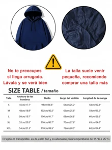Men's Casual Hoodie - Urban Style For Going Out And Relaxing At Home. Minimalist Los Angeles Letter Hoodie For Men - Oversized Urban Fashion Sweatshirt, Black With White Letters, Loose Fit Hoodie For Everyday Wear (Slim Fit For Spring And Autumn, Choose One Size Larger.) - 藍色 - 查看 3