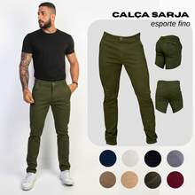 Urban Zone Jeans Men Pants - Verde militar - Ver 1