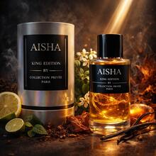 Fragrance World King Edition Private Collection Aisha Eau De Parfum 50ml – Oriental Amber Vanilla Fragrance For Women & Men - 花卉印花 - 查看 3