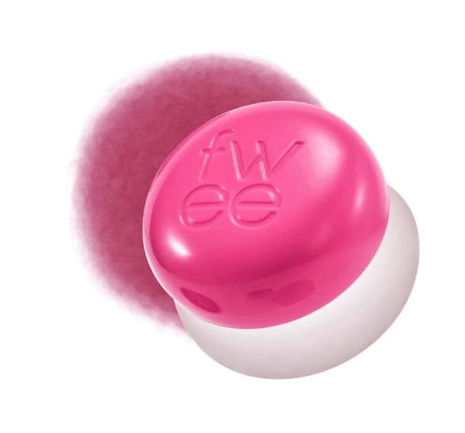 Fwee Blurry Pudding Pot Blush And Lip 5g | Soft Matte Airbrushed Finish | Buildable High Pigment Cream Blush Lip Tint | Lightweight Blurring Makeup | Satin Soft Focus Finish - Crush - Crush - 查看 1