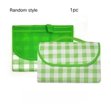 1件经典格子牛津布野餐垫，防水防潮耐磨可折叠便携，户外露营、海滩春季野餐聚会必备，超大加厚便携式野餐毯，3种颜色可选 - 野餐墊 - 查看 13