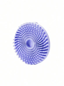 1pc Silicone Swirl Design Shower Brush - Deep Exfoliation And Cleansing - For Daily Use - View 7