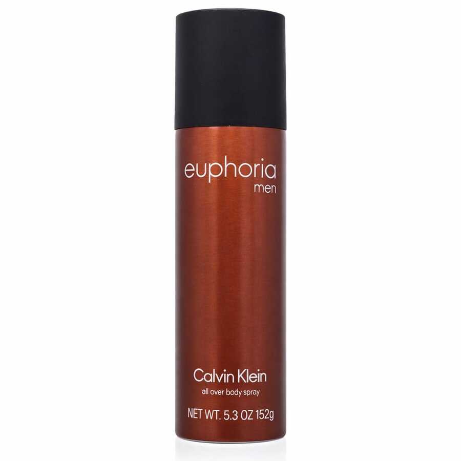 Calvin Klein Euphoria For Men Body Spray 5.4 Oz / 150ml – Fresh Spicy Woody Masculine Fragrance Mist - cam quýt - Xem 1