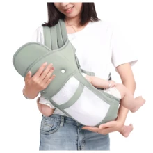 Ergonomic 4-In-1 Baby Carrier Backpack,  Comfort For Newborns And Babies From 0 To 18 Months - 藍色 - 查看 8