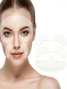 11pcs/Set Reusable Facial & Bust Anti-WrinkleBeauty Peel-Off Mask Patches To Enhance SkinRadiance - Multicolor - View 9