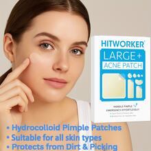 Colloidal Acne Patch 424/212 Pieces/Box Acne Patch, Non-Alcoholic, Odorless, Mild And Non Irritating Acne And Blemishes Coverage Sticker, High-Quality Salicylic Acid, Tea Tree Oil Acne Patch, Holiday Gift - Multicolor - View 6