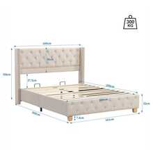 Bed Bases & Foundations - Beige + Linen + 160cm*200cm - View 9