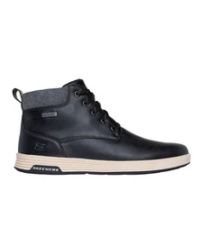 Skechers Men Snow Boots - Black - View 1
