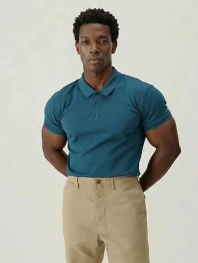 Camisa polo de primavera/verano para hombres Malolo, camiseta de manga corta casual/de negocios, versátil para oficina/fiesta/eventos