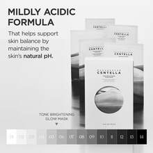 SKIN1004 Centella Tone Brightening Glow Brightening Radiance Mask Set - Hyaluronic Acid - View 3