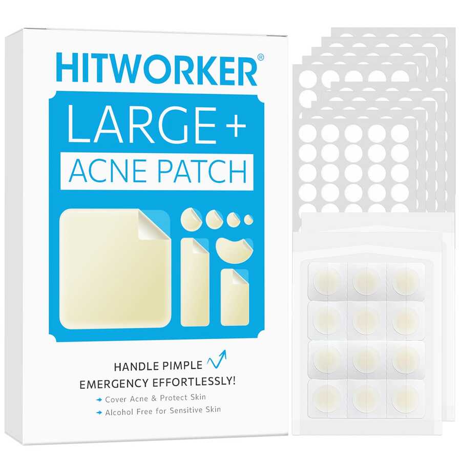 Colloidal Acne Patch 424/212 Pieces/Box Acne Patch, Non-Alcoholic, Odorless, Mild And Non Irritating Acne And Blemishes Coverage Sticker, High-Quality Salicylic Acid, Tea Tree Oil Acne Patch, Holiday Gift - Multicolor - View 1