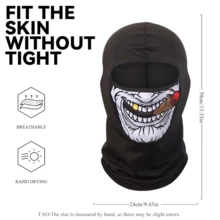 1 chiếc mũ trùm đầu giữ ấm thoáng khí in họa tiết mùa hè dùng cho xe đạp, lót mũ bảo hiểm, chống nắng và chống bụi. - Nhiều màu - Xem 2