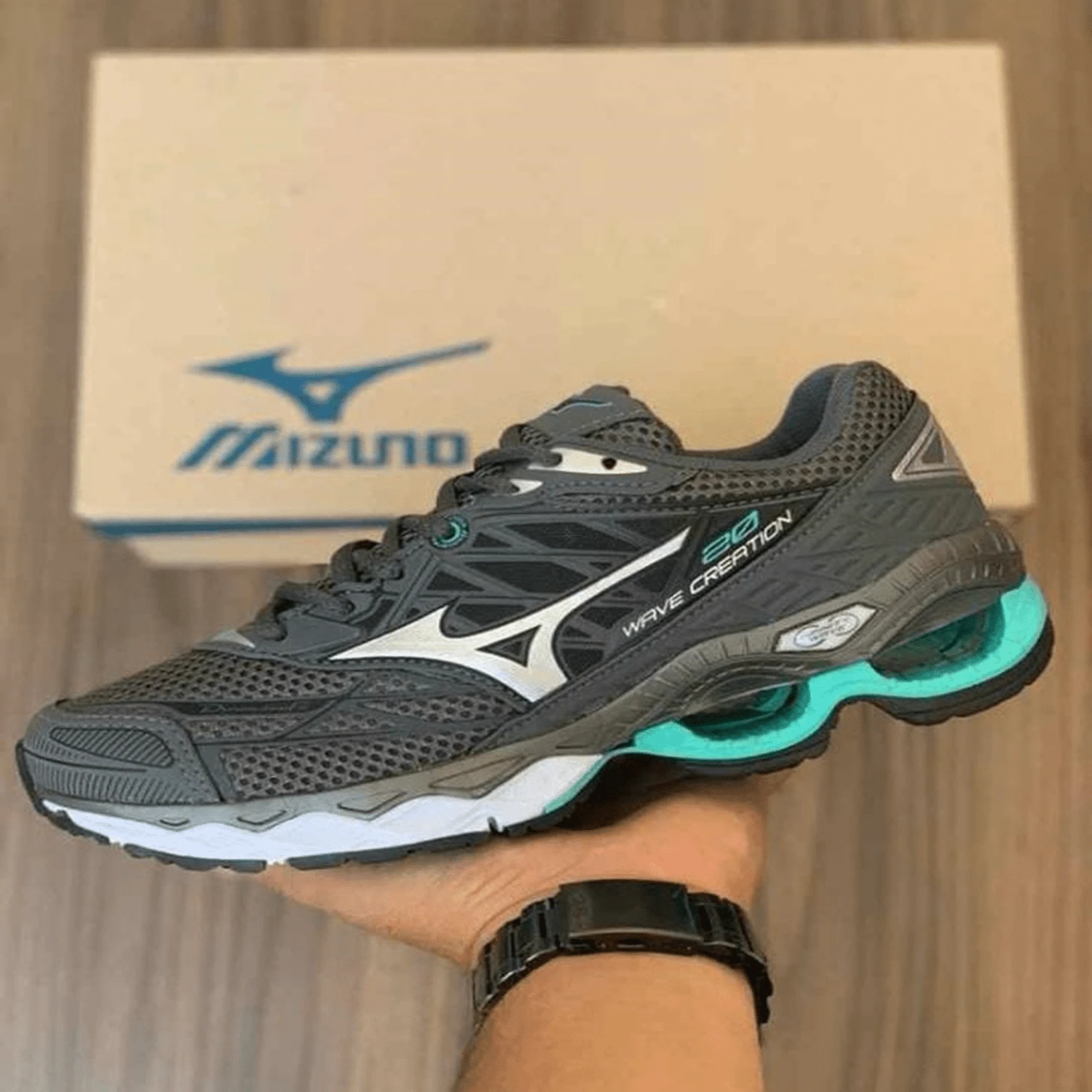 Comfortable Men's Wave Creation 20 Sneakers - Cheap, On - Best Price And Quality - màu xanh lá - Xem 1