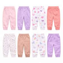 Baby Layette Kit 6 Pieces Bodysuit + Footed Pants 100% Cotton Newborn To Large – Boy, Girl And Unisex – Newborn Maternity Clothes - Assorted Colors Plain And Patterned - 女孩 - 查看 3